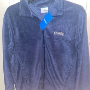 Columbia Navy Zip Up Jacket